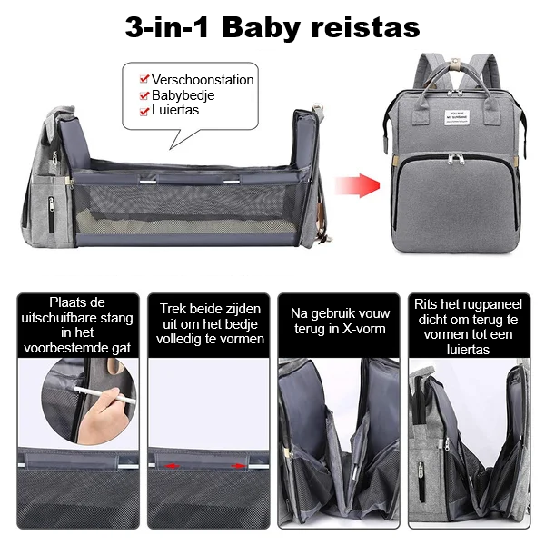 3-in-1 Baby reistas