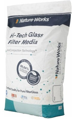Nature works Hi-Tech Filterglas - 20 kg
