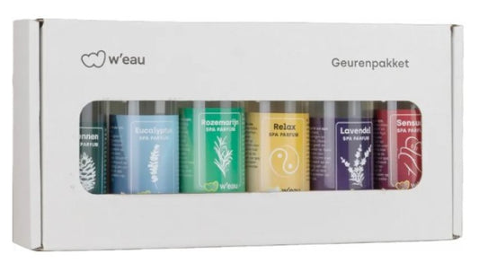 W'eau Spa geurenpakket - 6 x 100 ml