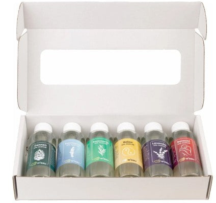 W'eau Spa geurenpakket - 6 x 100 ml