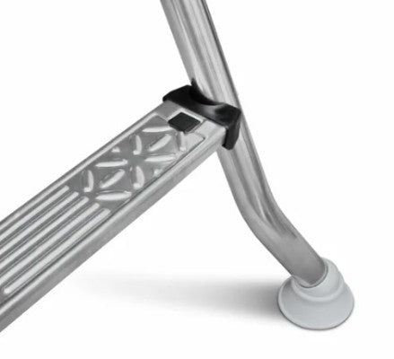 W'eau A-frame RVS 304 zwembadtrap 1 + 4 treden.