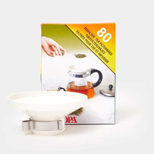 Filtropa Filterhouder met Theefilters – Originele Nederlandse kwaliteit - "laatste kans"