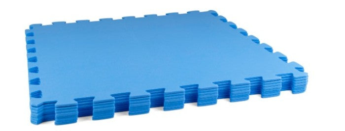 Ondertegels zwembad blauw - 8 stuks van 50 x 50 x 0,4 cm