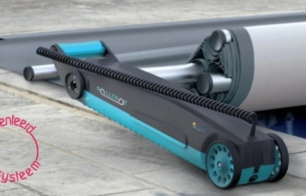 Rolltrot automatische oproller op accu